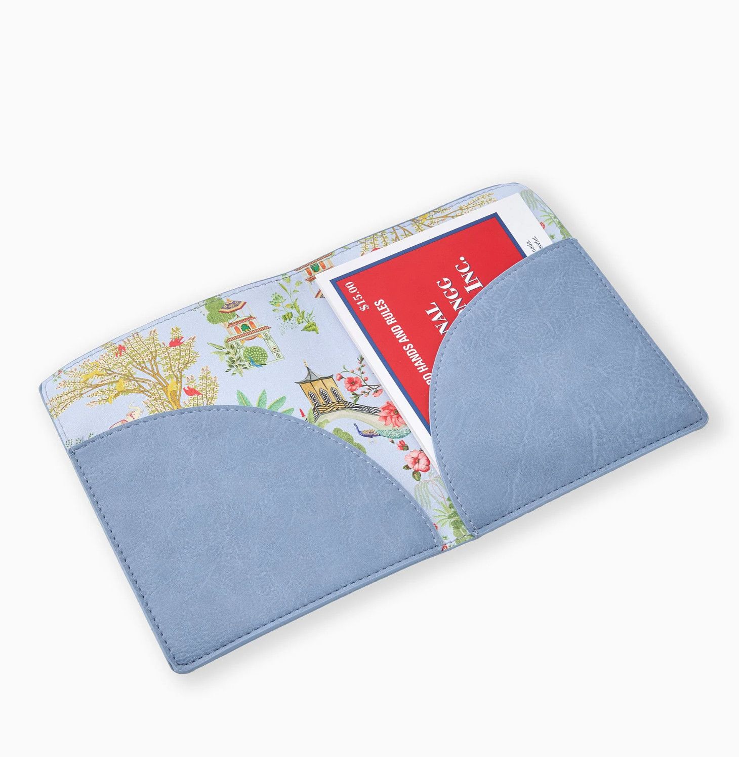 Periwinkle Mahjong Card Folio