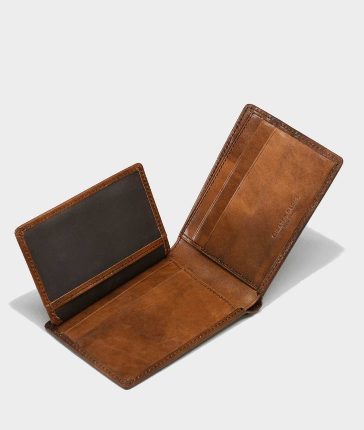 Classic Bill Fold Wallet - Brown