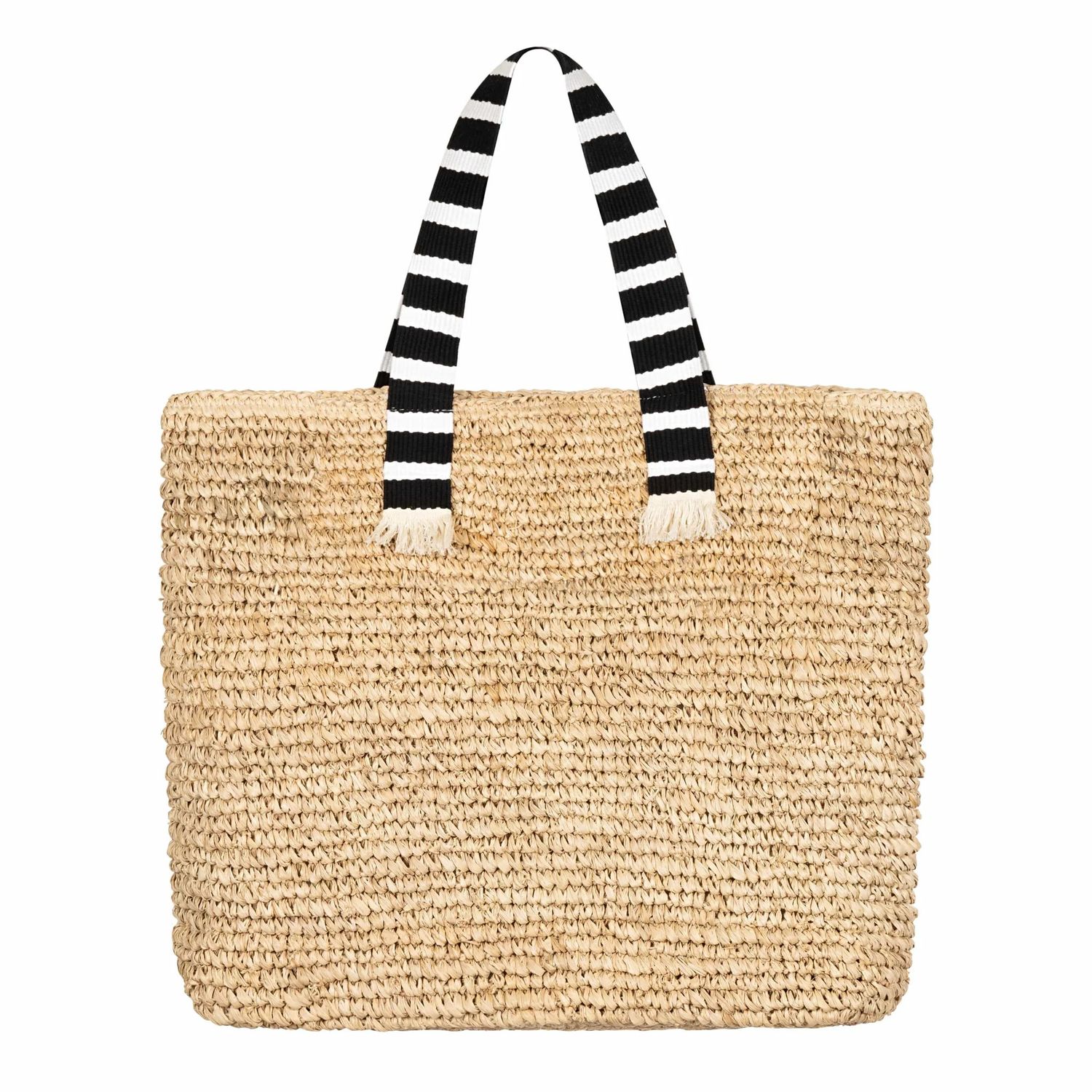 Jakeline Large Raffia Tote