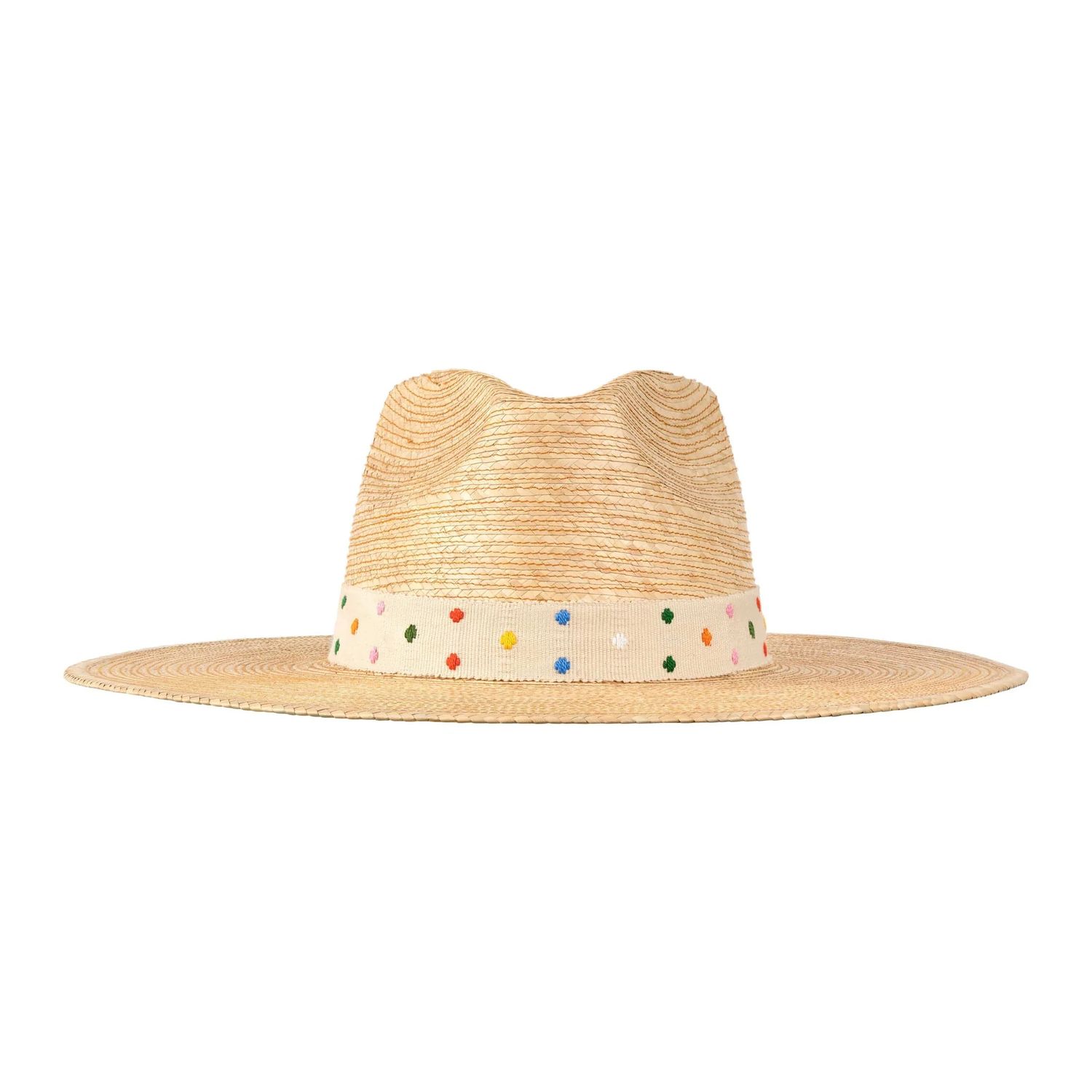 Vanilla Swiss Dot Hat-XS/S (55-56 cm)