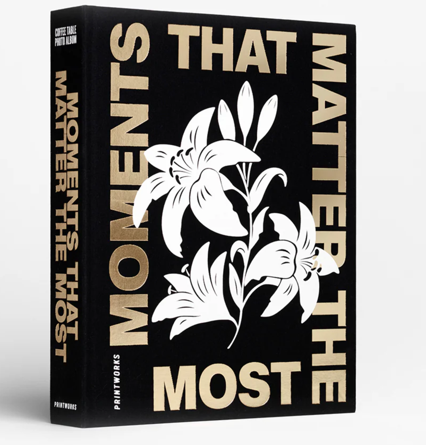 Moments that Matters the Most Photo Book- Black