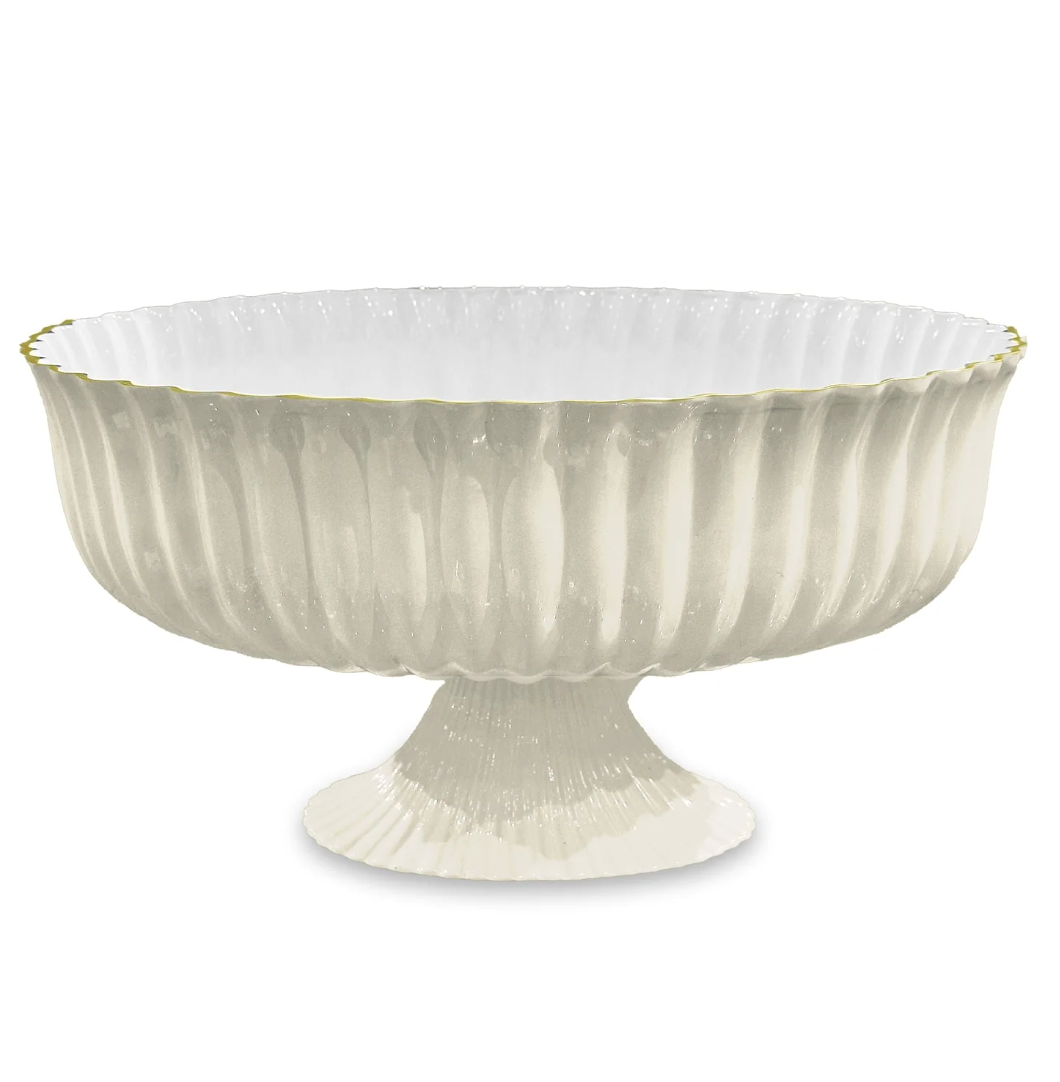 Encanto Vienna Large Centerpiece- Cream &amp; White