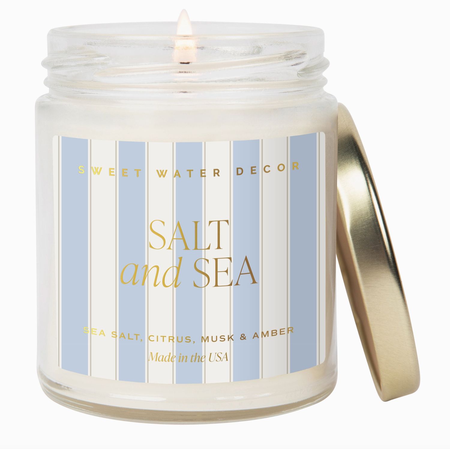Salt and Sea 9 oz Soy Candle