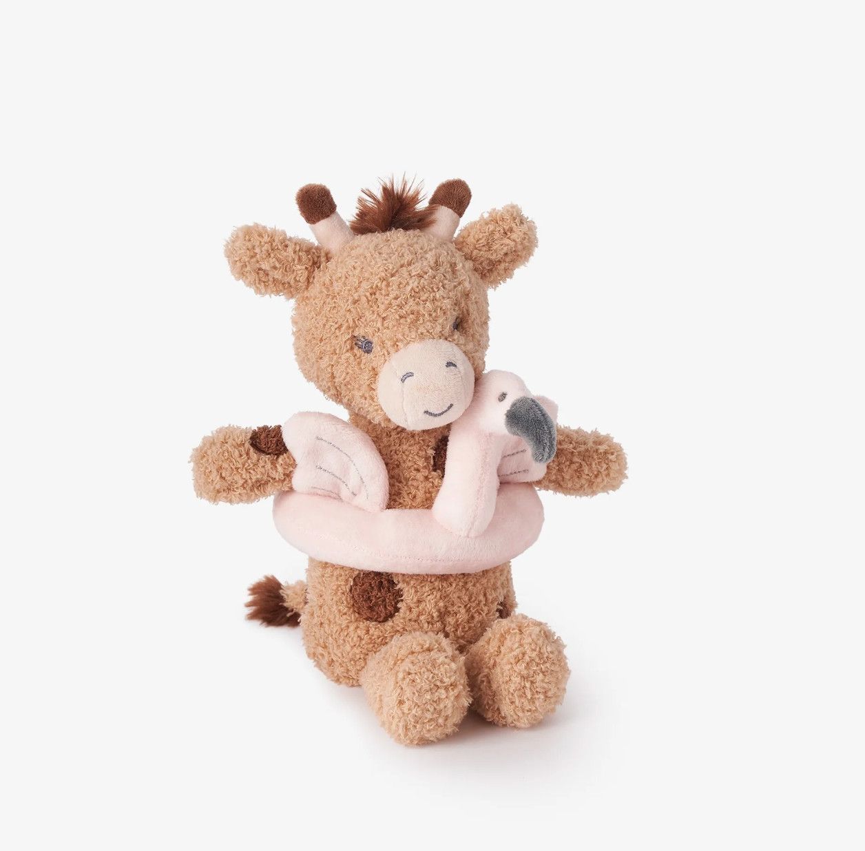 EB Plush Giraffe w/ Flamingo Floaty