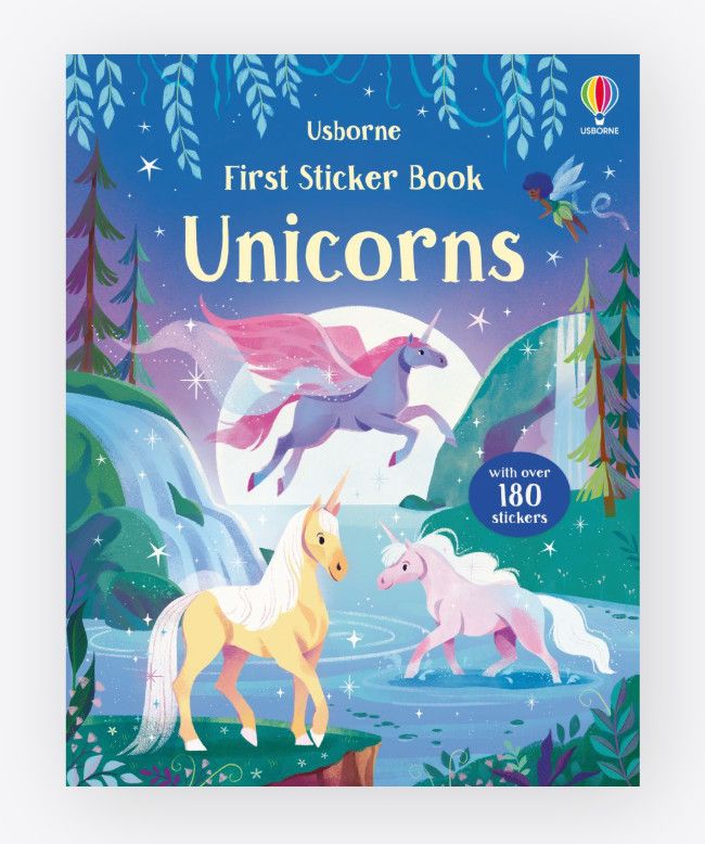 First Sticker Book Unicorns