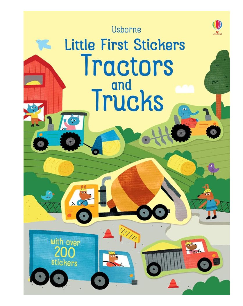 Little First Stickers Tractors and Trucks