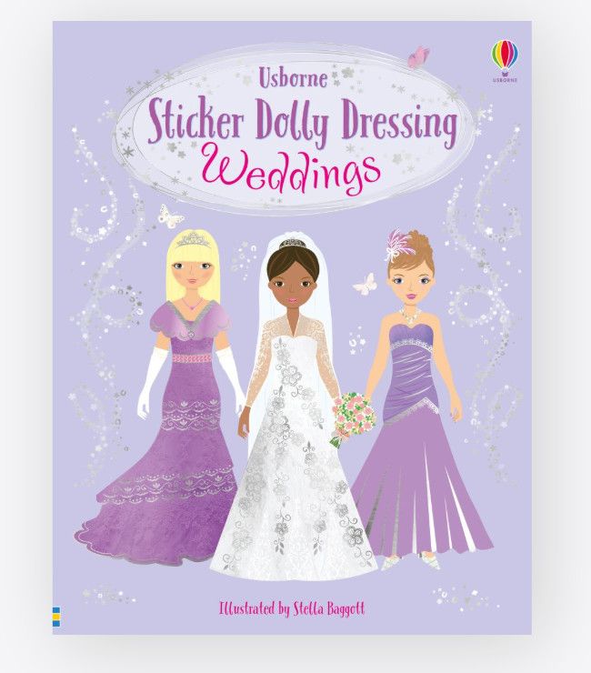 Sticker Dolly Dressing Weddings