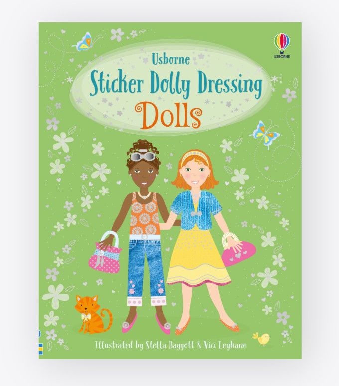 Sticker Dolly Dressing Dolls