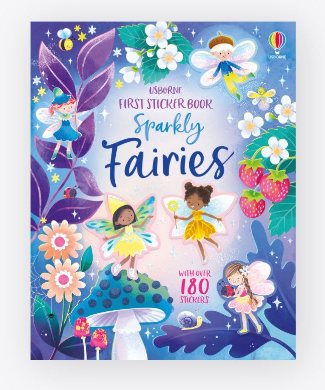 First Sticker Book Sparkly Fairies