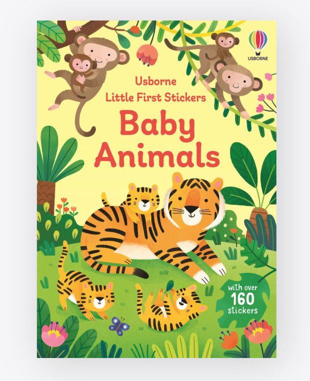Little First Stickers Baby Animals