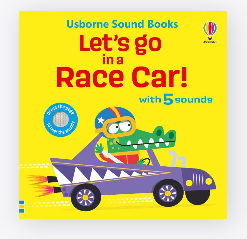 Sound Books Let&#39;s go in a Race Car
