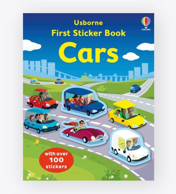 First Sticker Book Cars