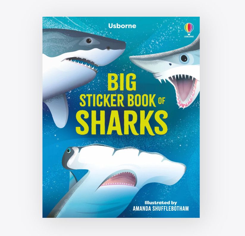 Big Sticker Book of Sharks