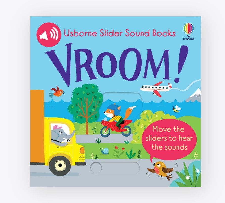 Slider Sound Book Vroom