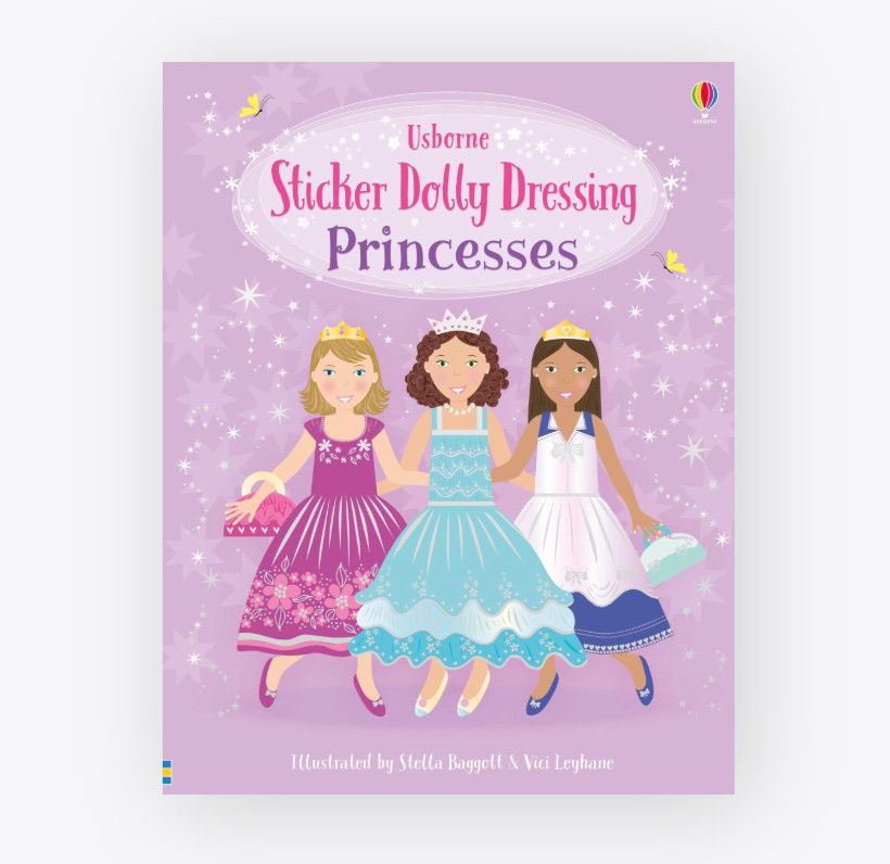 Sticker Dolly Dressing Princesses