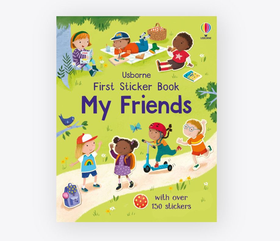 First Sticker Book My Friends