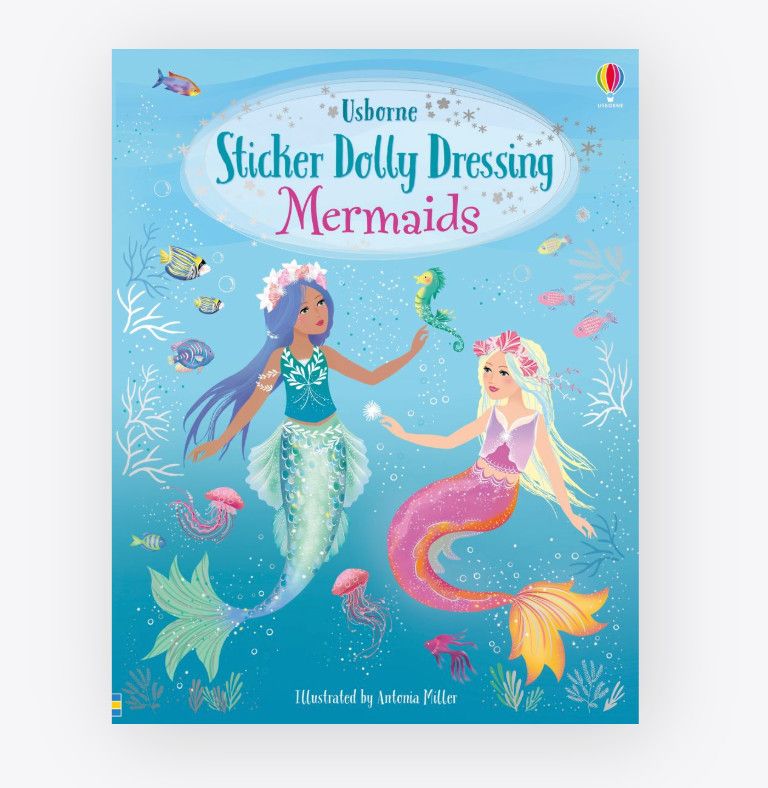 Mermaids Sticker Dolly Dressing Book