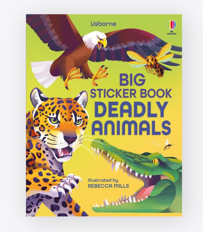Big Sticker Book of Deadly Animals