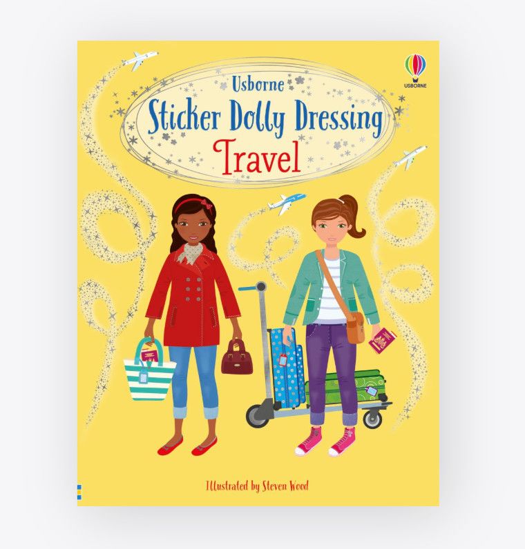 Sticker Dolly Dressing Travel