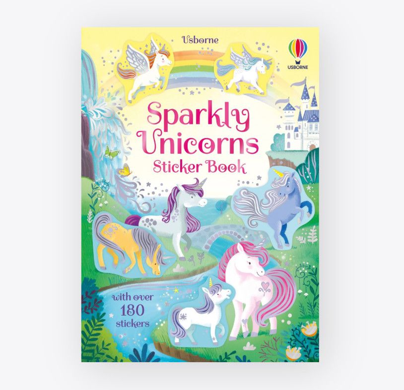 Sparkly Unicorns Sticker Book