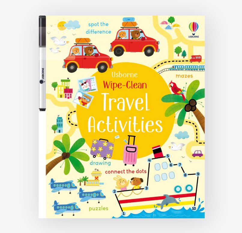 Wipe-Clean Travel Activities