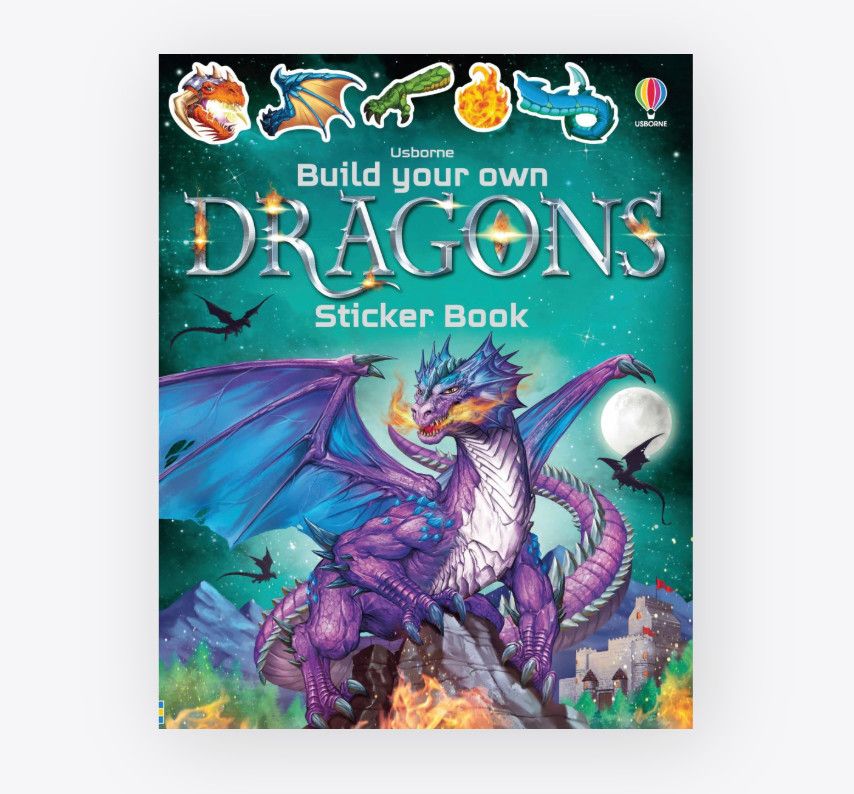 Build Your Own Dragons Sticker Book