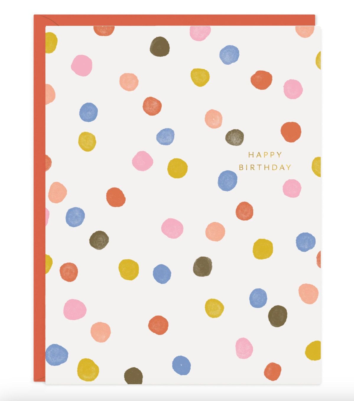 Birthday Confetti Dots Card