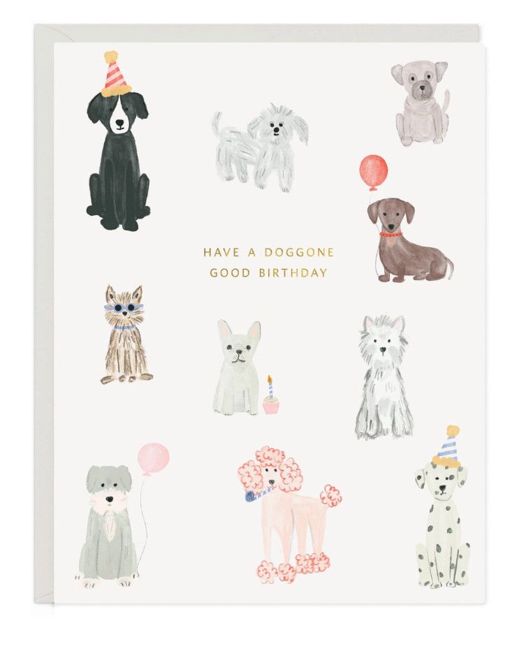 Doggone Birthday Card