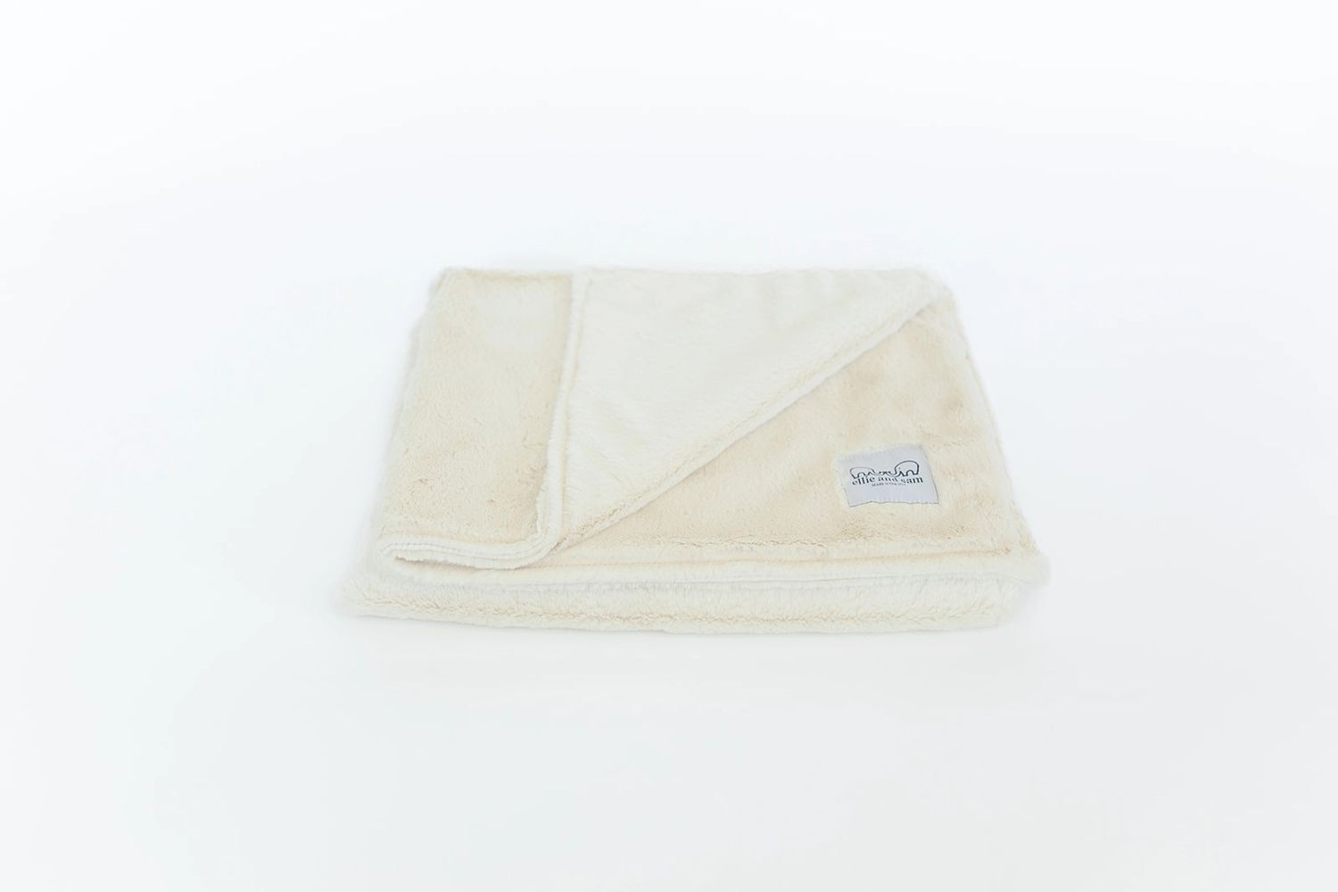 Luxury Borderless Blanket - Ivory
