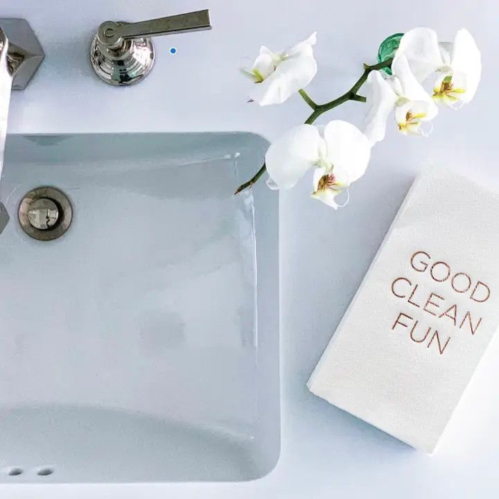 &quot;Good Clean Fun&quot; Guest Towels