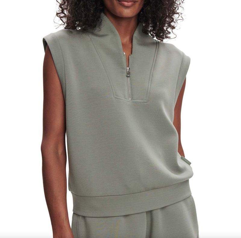 Loretta Half Zip - Shadow