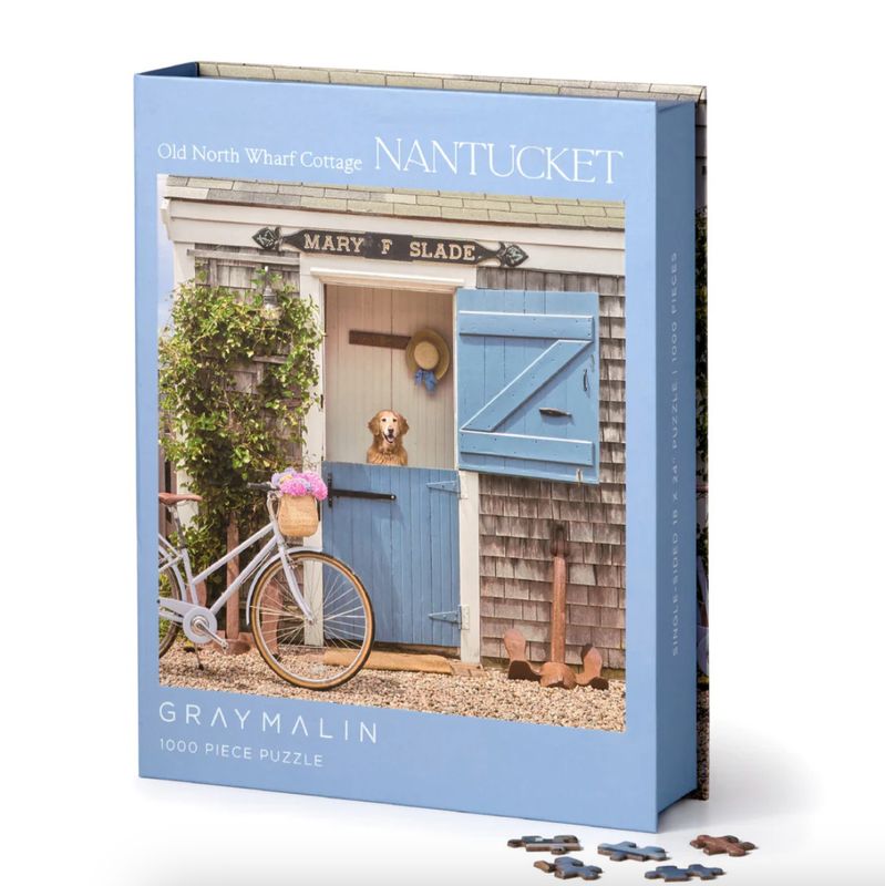 Gray Malin Nantucket 1000 Piece Book Box Puzzle
