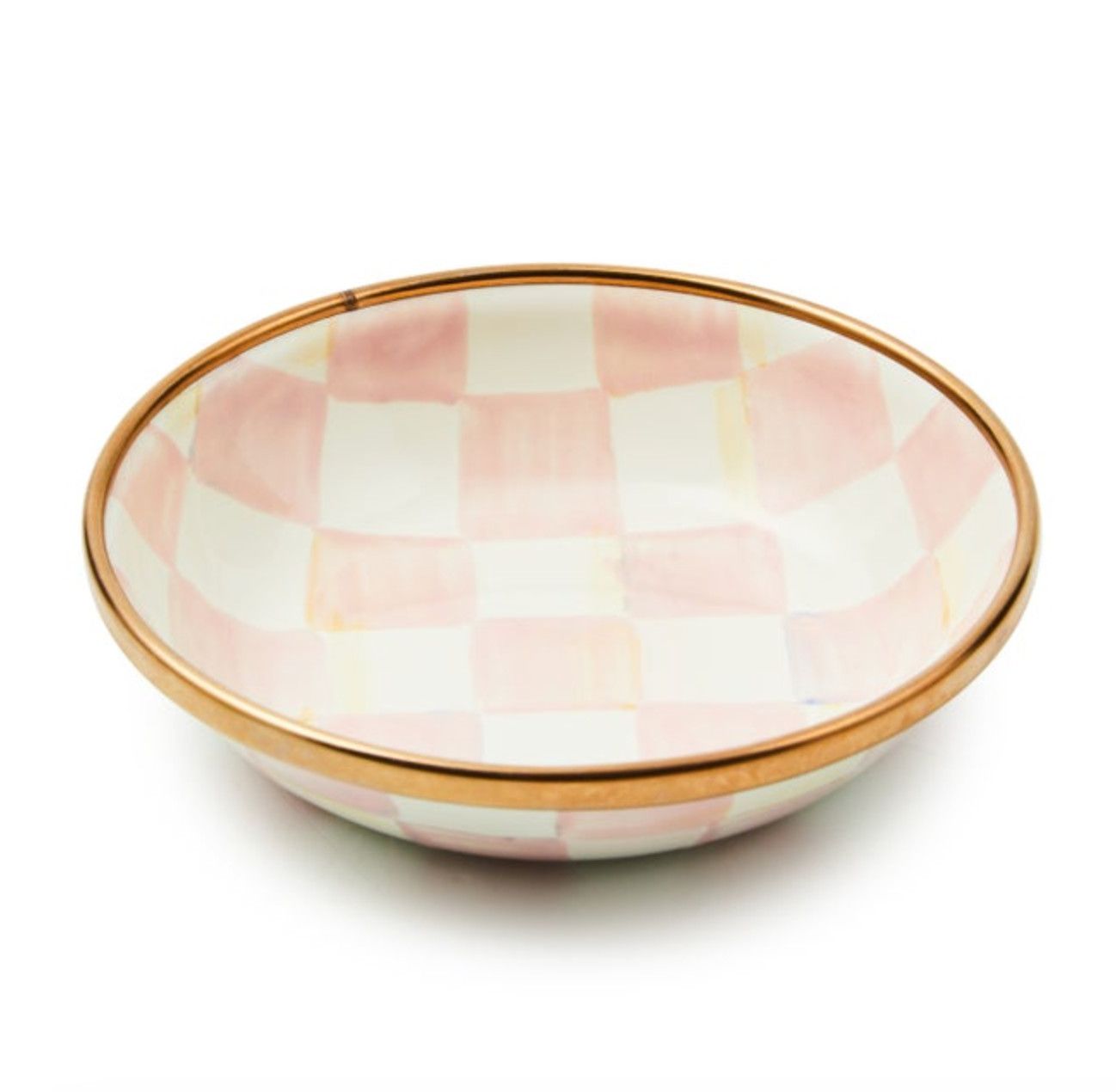 Rosy Check Dipping Bowl