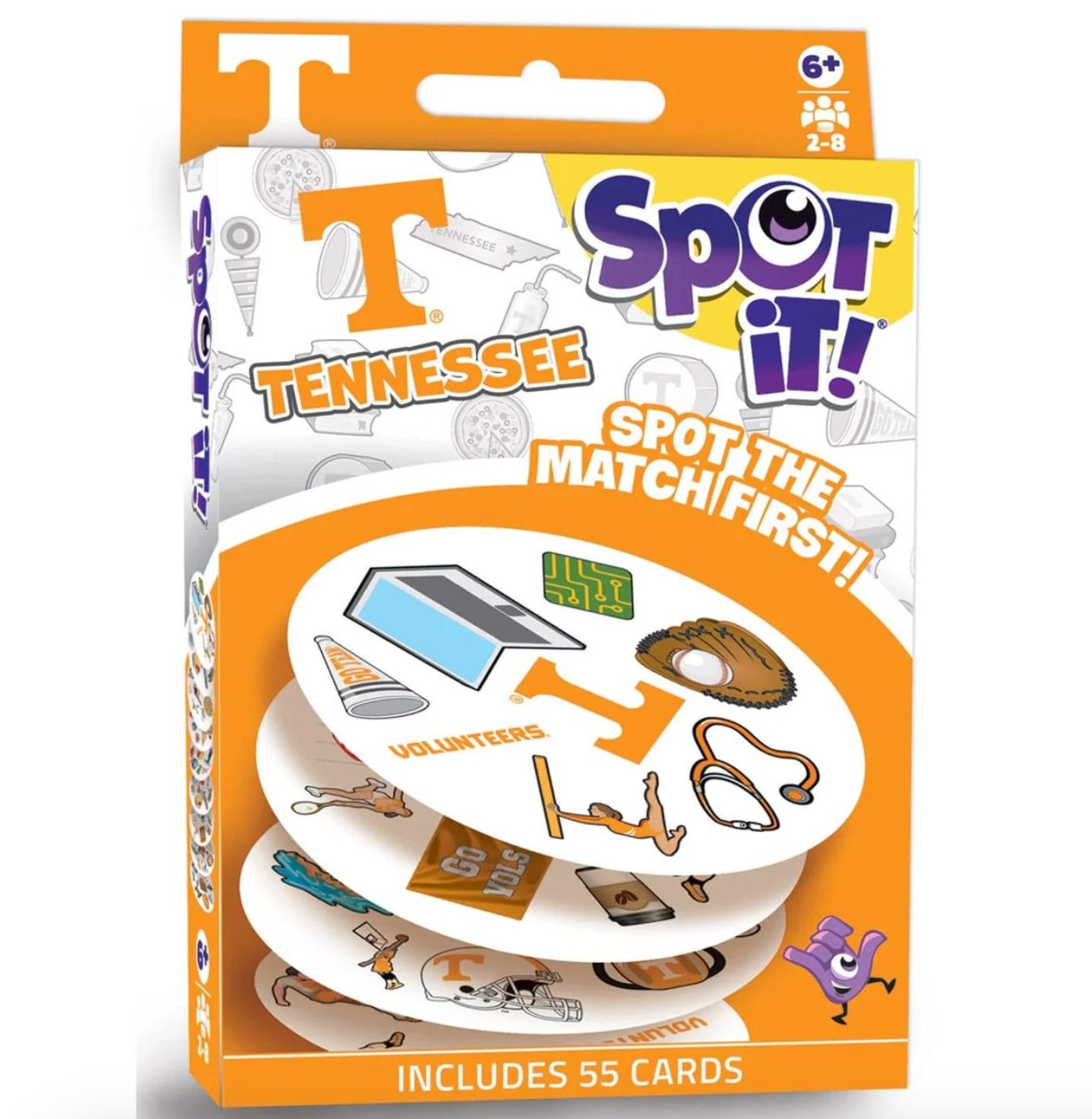 Tennessee Volunteers NCAA Spot It! Game