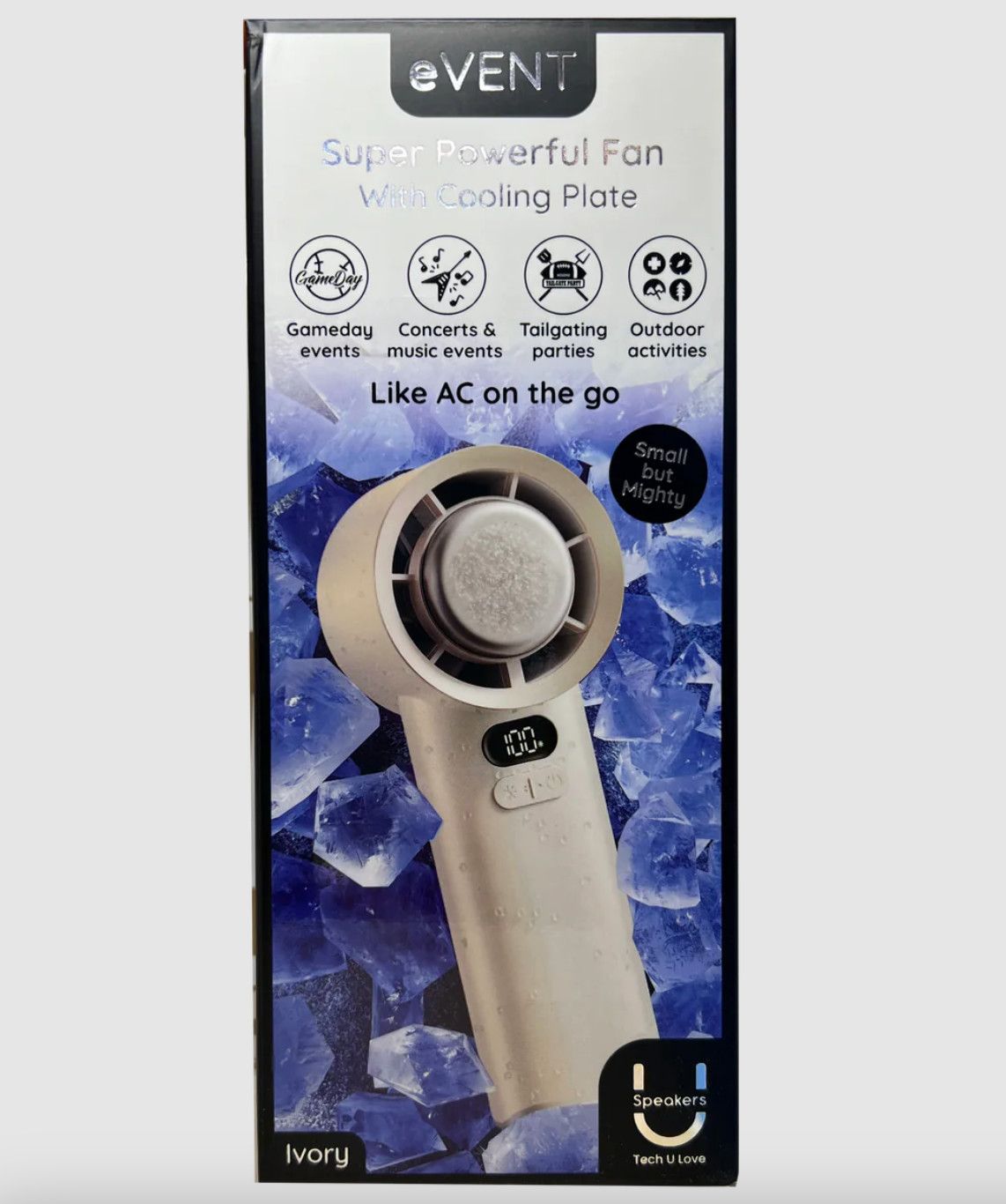 FI eVent Super Fan with Cooling Plate- Ivory
