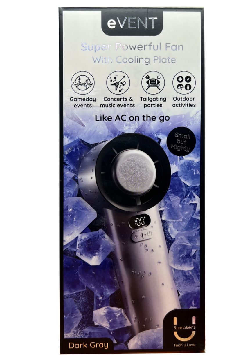 FI eVent Super Fan with Cooling Plate- Grey