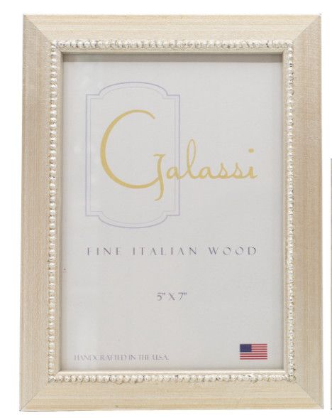 5x7 Silver Bead Frame