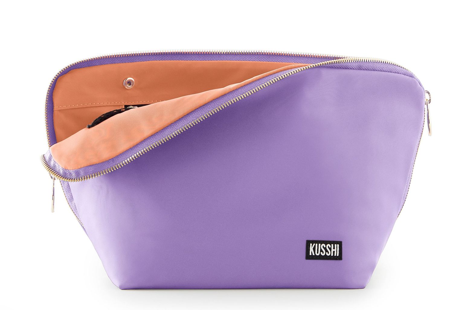 Vacationer Makeup Bag- Lavender/ Rosebud