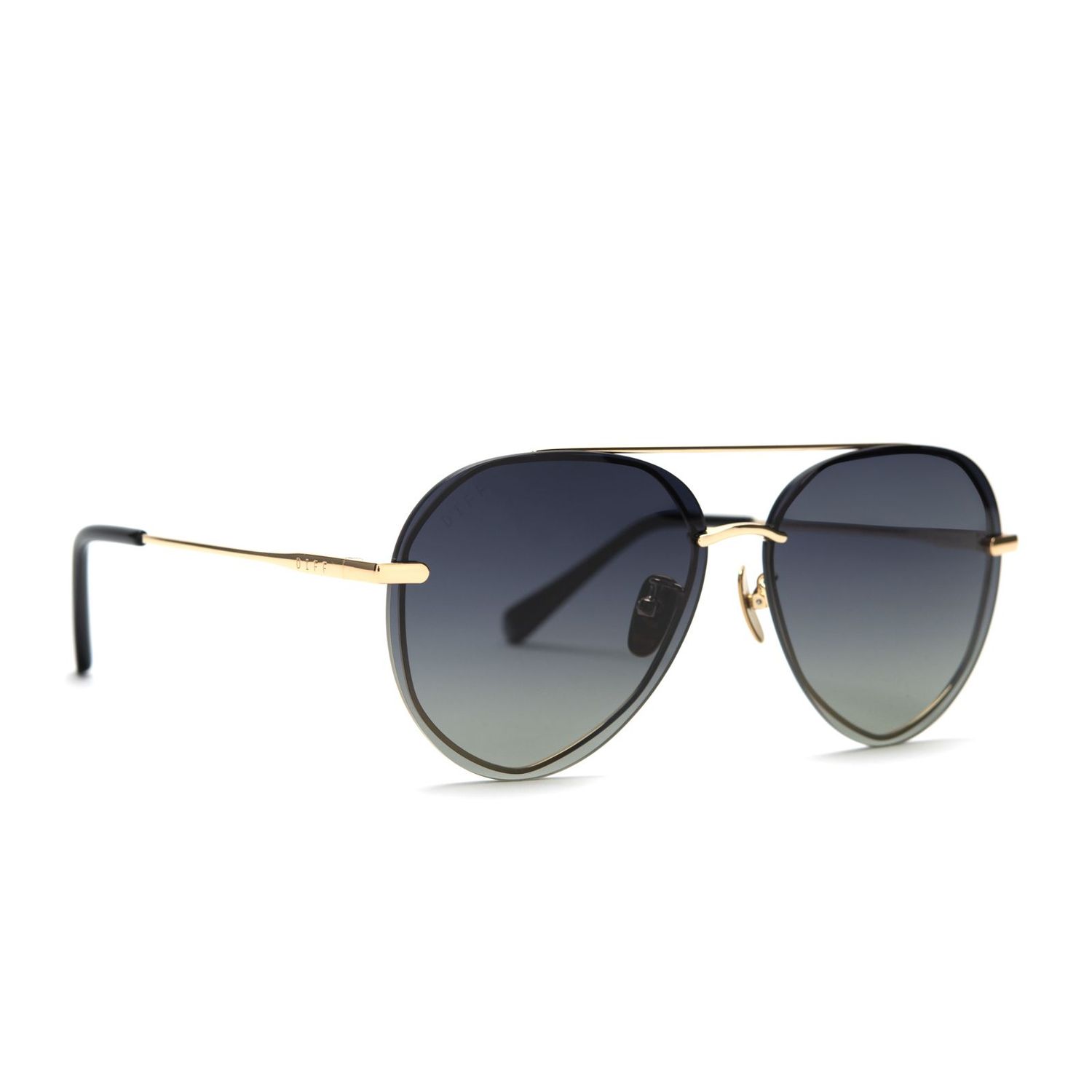 Lenox- Gold, Black and Grey Gradient Polarized