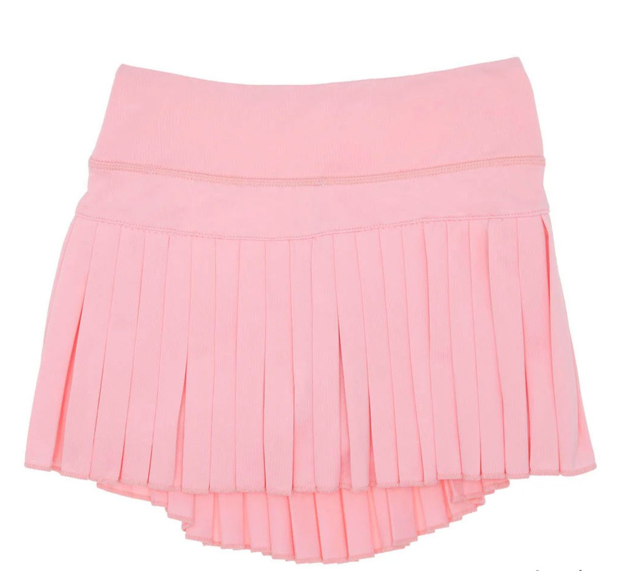 Mini Pleated Skort Solid Pink