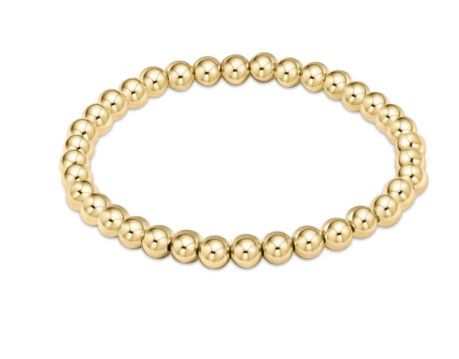 Classic Gold 5mm Bead Bracelet