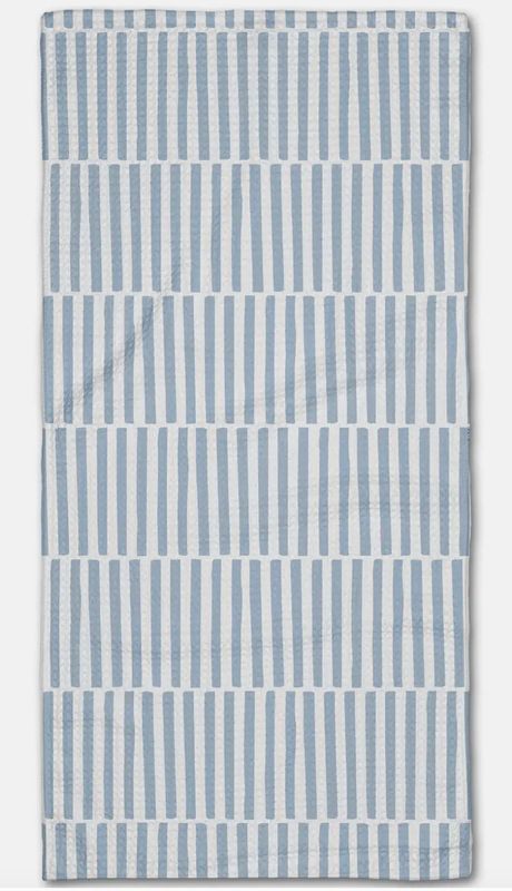 Blue Stripes Bar Towel