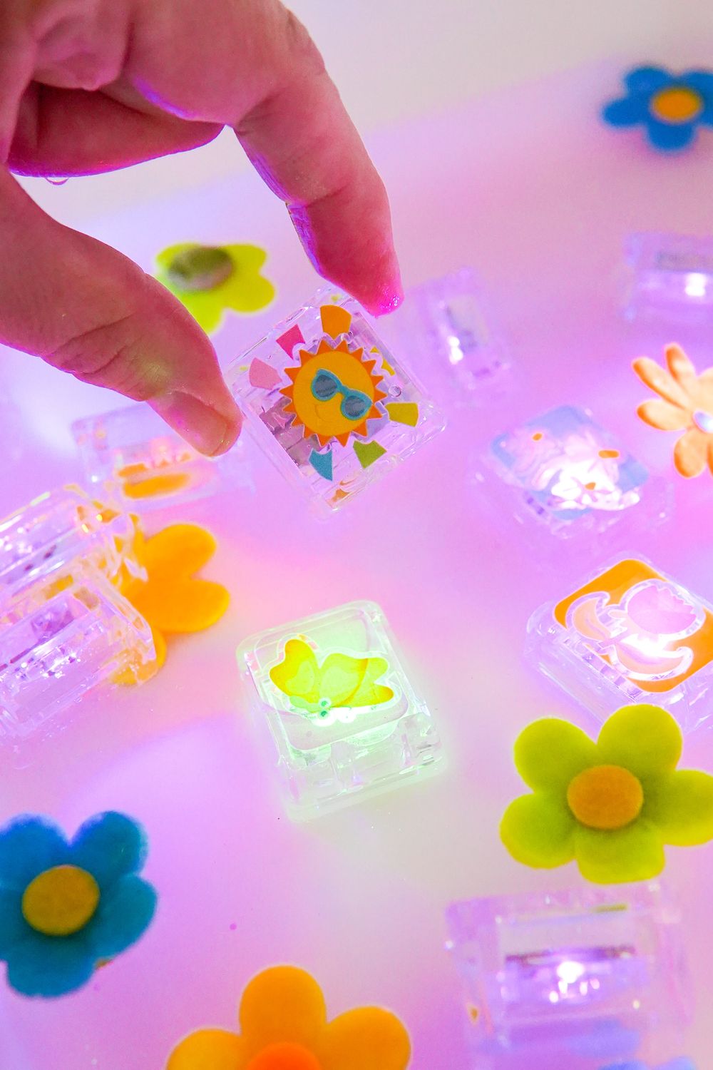 Glo Pals- Flower Power Sensory Toys (6pack)