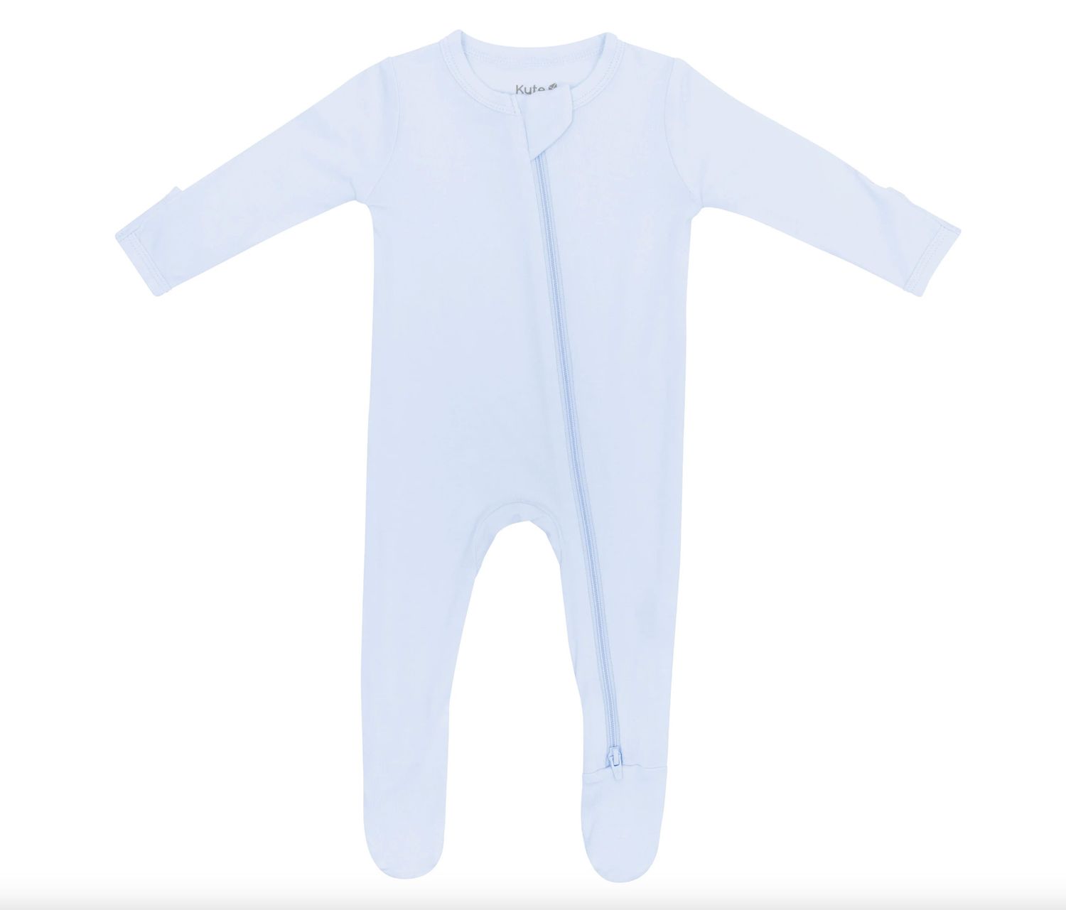 Kyte Zippered Footie in Mist