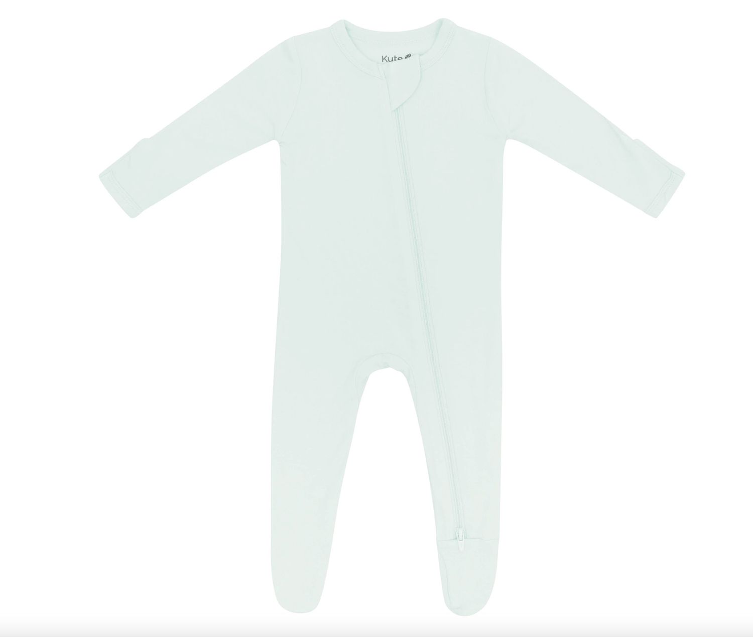 Kyte Zippered Footie in Dew