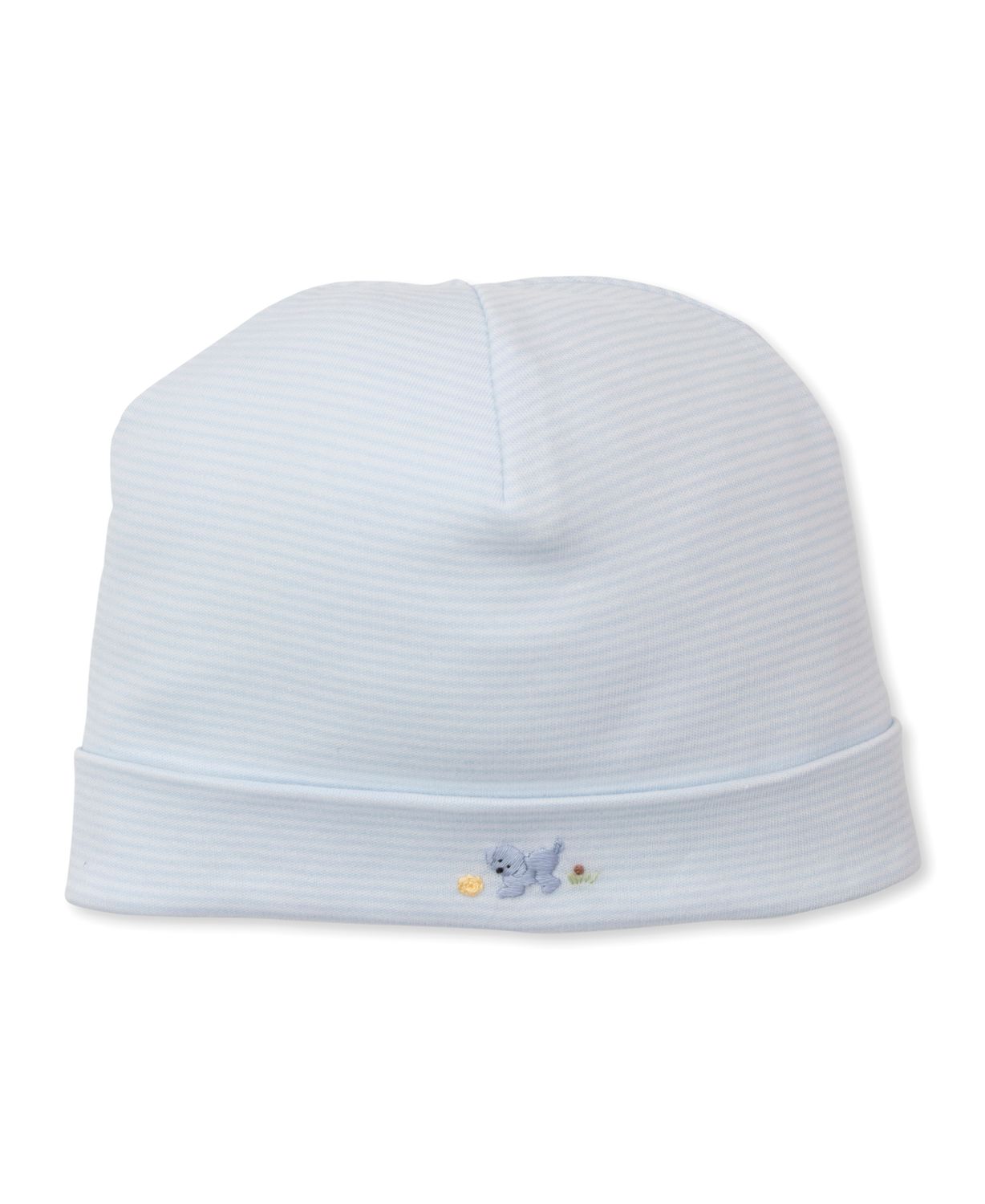 Premier Playful Pups Blue Hat w/ Hand Emb Stripe