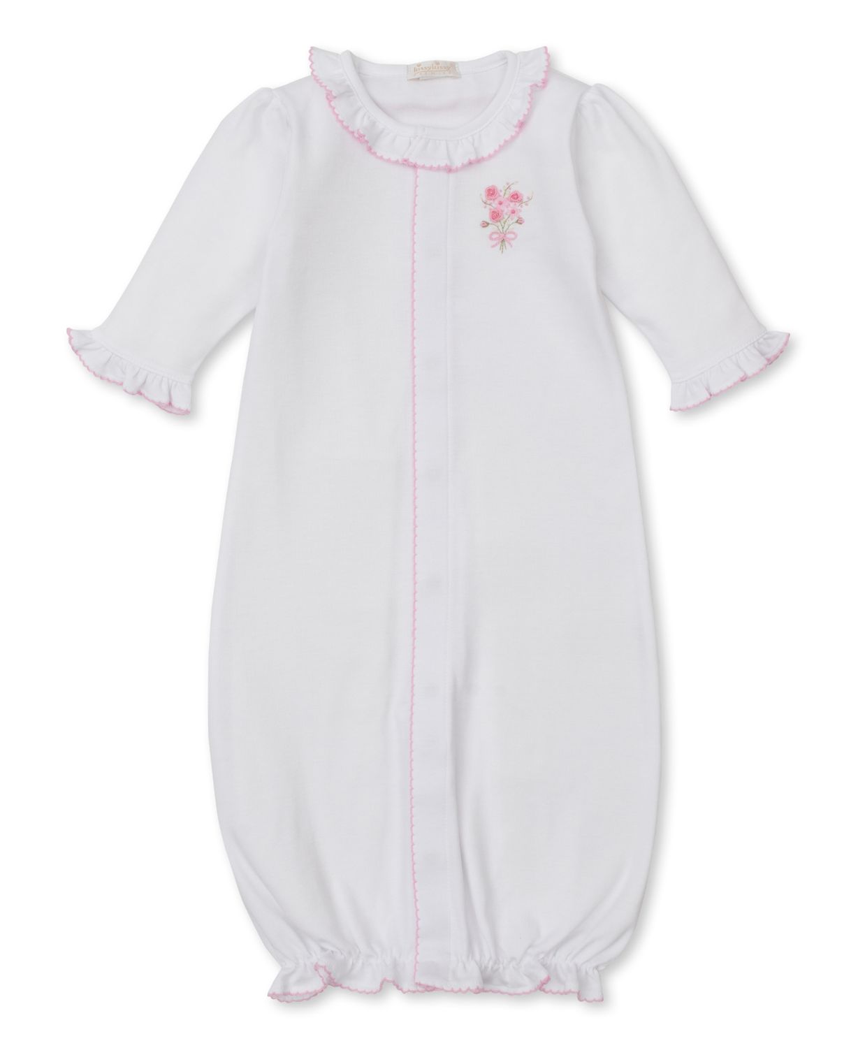 Premier Old English Roses Conv Gown White/Pink