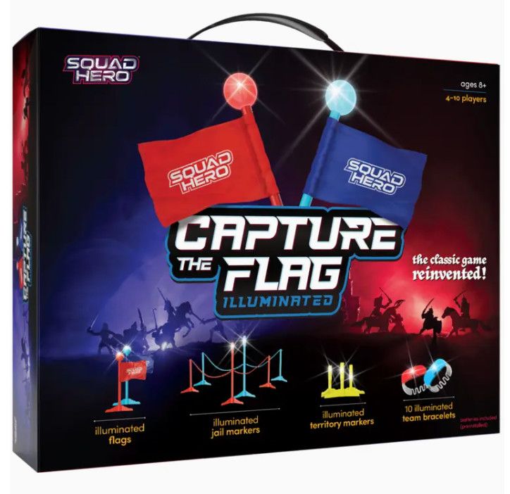 Light Up Capture the Flag Game Illuminated