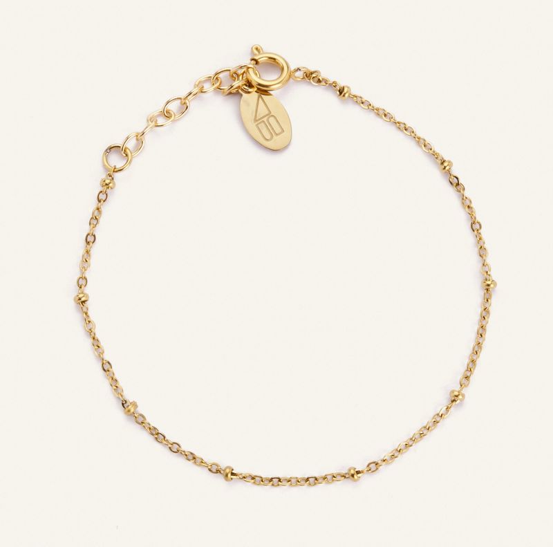 Jess Gold Filled Ball Chain Bracelet