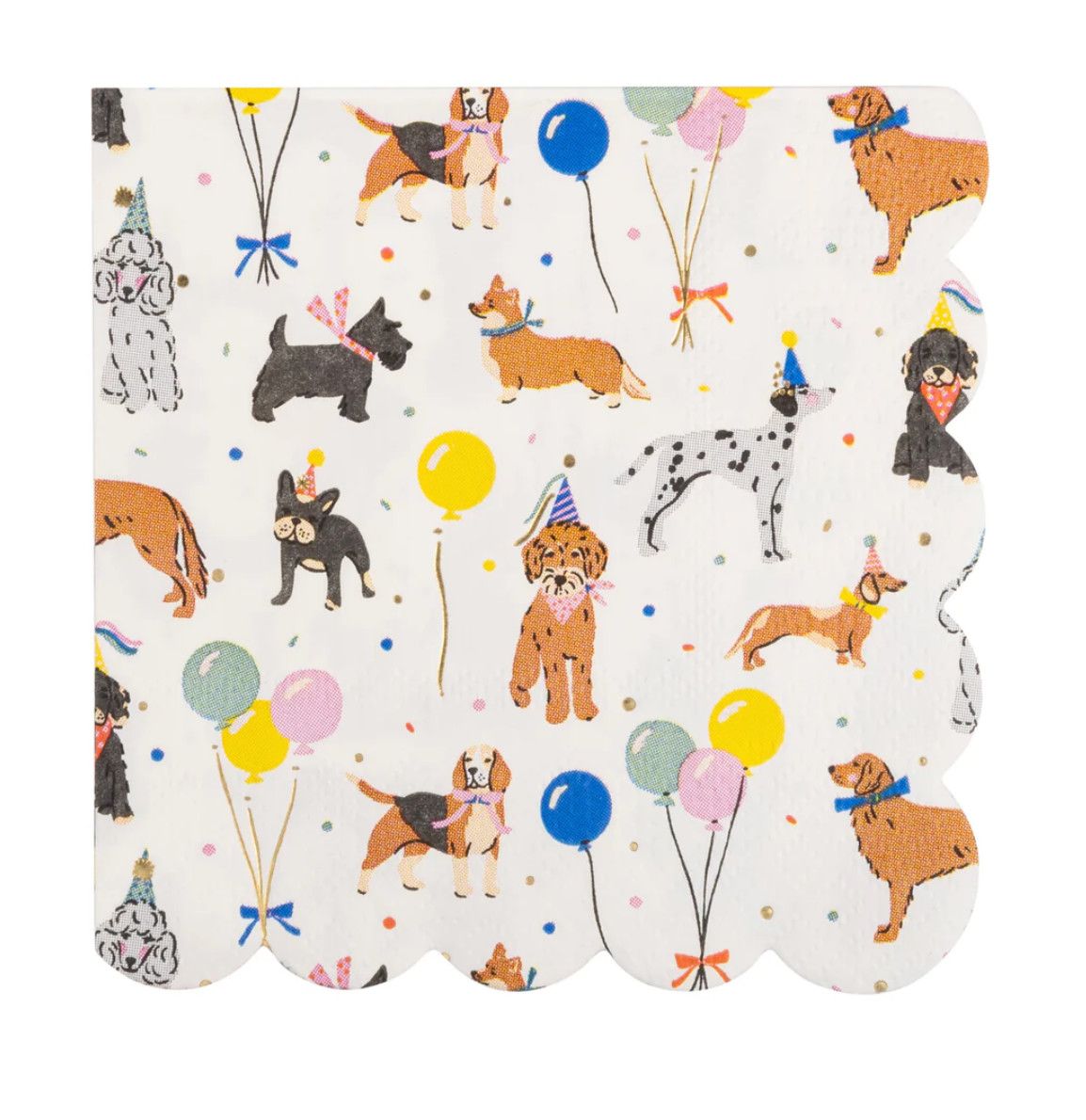 Dog Party Cocktail Napkins